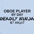 thumbnail image 2 of CafePress - Oboe Player Deadly Ninja Infant Bodysuit - Baby Light Bodysuit, Size Newborn - 24 Months, 2 of 4