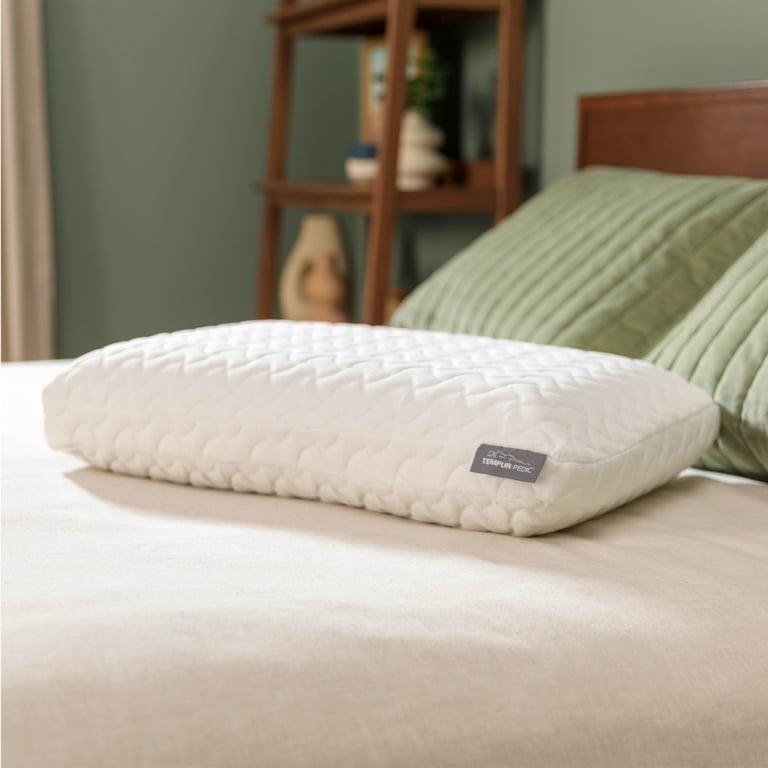 Tempur-Pedic Cloud Pillow with Washable Cover, Standard Queen Size 