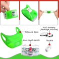thumbnail image 3 of 4 Pieces Boat Bow Lights Red and Green LED Boat Navigation Lights with 5 Pieces Button Batteries for Boat Kayak Pontoon Hovercraft, 3 of 5