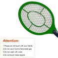 thumbnail image 4 of Raqueta Bug Zapper matamoscas eléctrico Zapper de mano con batería (verde), 4 of 7