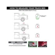 Extang 92424 Trifecta 2.0 Soft Folding Tonneau Fits 2019-2025 Dodge Ram 1500 w/Rambox w/ & w/o MFTG 5'7 Bed