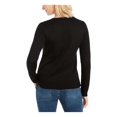 thumbnail image 2 of KAREN SCOTT $49 Womens New Black Graphic Long Sleeve Sweater XXL B+B, 2 of 4