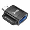 thumbnail image 1 of UA31C Adaptateur OTG de Transfert de Données USB-C Mâle vers USB-A Femelle - Noir, 1 of 5
