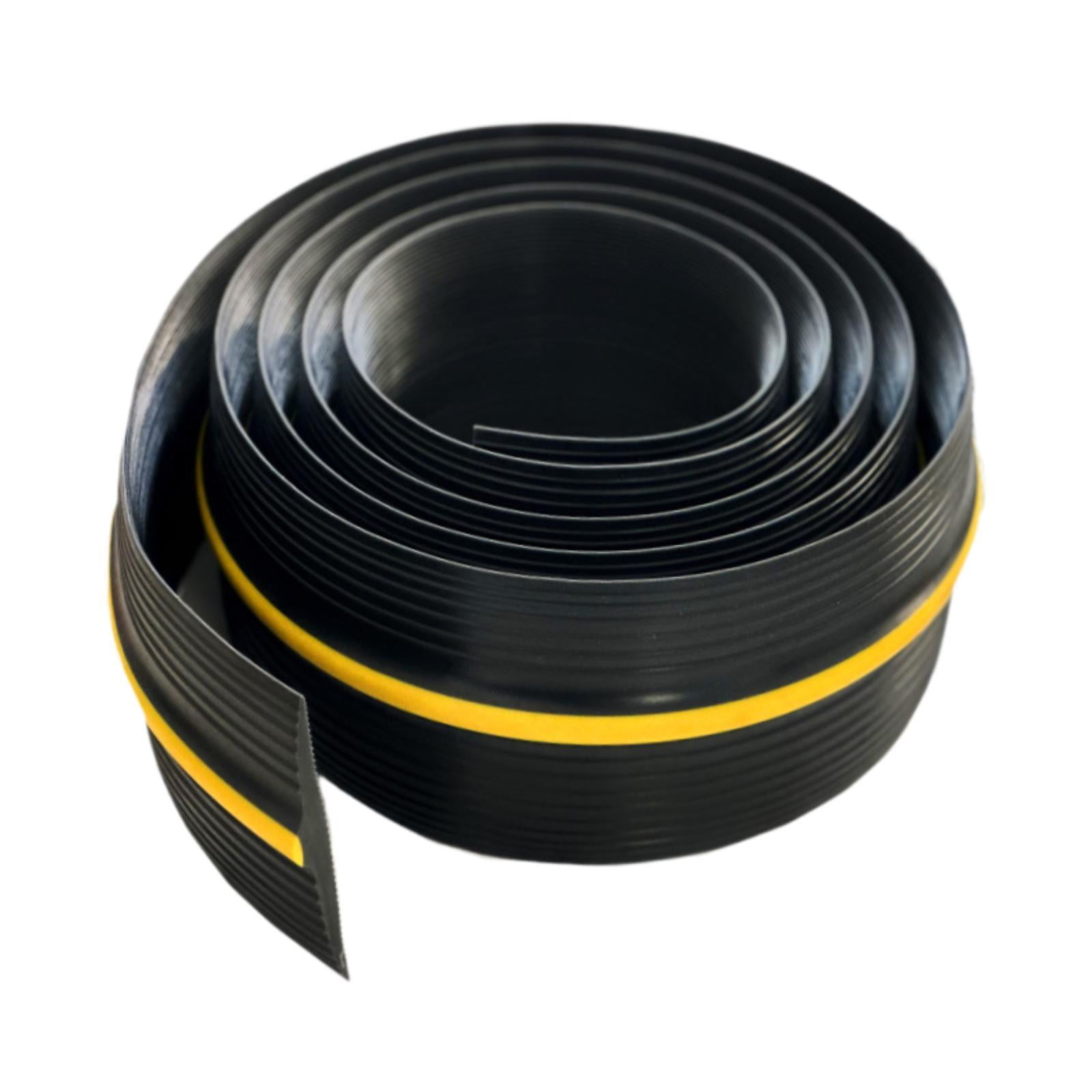 TISHITA Garage Door Bottom Threshold Seal Strip Replacement Strip Multipurpose, Waterproof Weatherproofing DIY Garage Door Seal Strip 500cm Double Nonslip