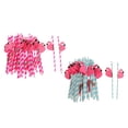thumbnail image 1 of Paquete de 50 de Rayas de Flamencos para Decoración de Fiestas DIY, 1 of 9