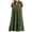 Green, variant on Kakishop Womens Casual Dresses Wrap V Neck Dress A-Line Ruffle Sleeve Summer Sundress Fashion 2026 (Red,L)