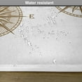 thumbnail image 6 of Ambesonne Compass Place Mats Set of 4, Sailing Marine, Standard Size, Pale Brown, 6 of 6