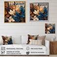 thumbnail image 4 of Designart "Harmonious Autumn Leaves In Sunlight III" Leaves Wall Art Living Room, 4 of 7