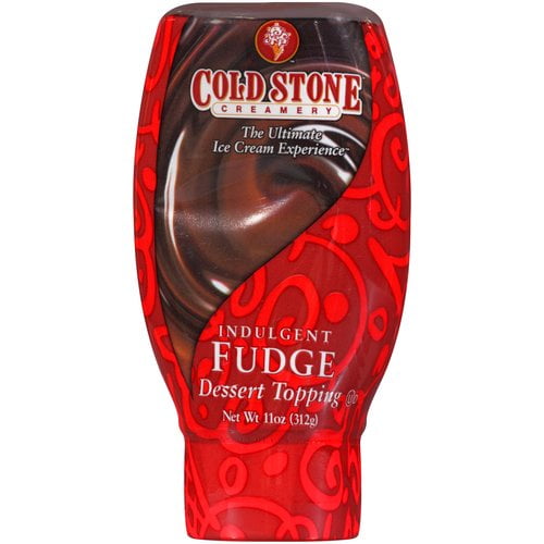 Cold Stone Creamery Indulgent Fudge Dessert Topping, 11 Oz.