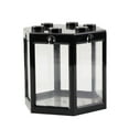 thumbnail image 5 of Hexagonal Fish Tank, Mini Fish Tank Row Aquarium Stackable Small Betta Fish Tank, Ant Feeding Case Mini Reptile Row Box, 4.72 x 4.13 x 4.53, 5 of 8