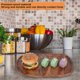 thumbnail image 4 of Irregular Wooden Storage Tray for Snacks Fruits Table Accessories Fast Food Plate Decoration 30 x 20 cm, 4 of 4