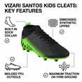 thumbnail image 3 of Vizari Men's Santos MC Outdoor Firm Ground Soccer Shoes/Cleats | for Teens and Adults, 3 of 6