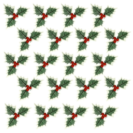 

Eguiwyn Home Decoration Diy Imitation Simulation Christmas Red Fruit Leaves Christmas Tree Decoration Christmas Wreath Rattan Diy Accessories Branch Plug in Material C
