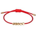 thumbnail image 2 of PONPRNGY Tibetan Copper Bead Rope Bracelet & Bangles Unisex Wax Thread, 2 of 4