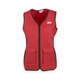 thumbnail image 4 of Artcraft No Snag M Sizes Men's Sleeveless V-Neck Red Vest, 4 of 7