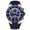 Rose shell blue, variant on Men's, Calendar Tape Quartz, Six-Pin Watch, Business Men's Watch
