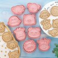 thumbnail image 3 of 8-Piece Forest Animals Cookie Cutters Set: Giraffe, Lion, Panda, Elephant, Cow, Monkey, Koala Shapes, Pastry Embosser, Baking Tools & Kitchen Accessories, 3 of 5