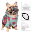thumbnail image 3 of Balery Watermelon Sudadera con Capucha para Perros Pequeños – Ropa para Mascotas, Disfraz para Perros y Gatos, Ideal para Fiestas y Cosplay-Medium, 3 of 7
