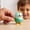 Green, variant on Cute Spring Wind-Up Chicken Toy Colorful Plastic Jumping Running Clockwork Toy Educational Interactive Gift for Kids,Green