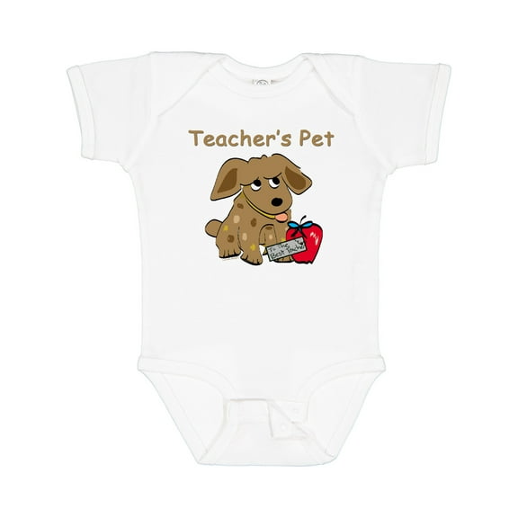 Inktastic Teacher's Pet Boys or Girls Baby Bodysuit