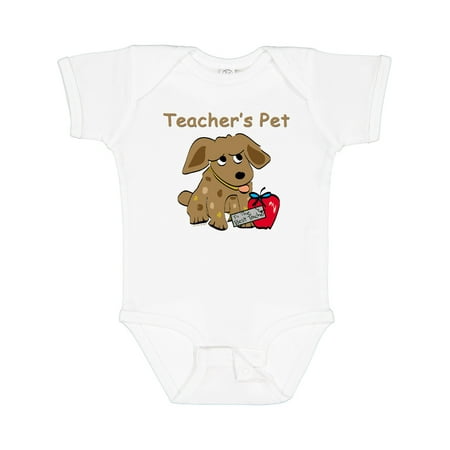 

Inktastic Teacher s Pet Gift Baby Boy or Baby Girl Bodysuit