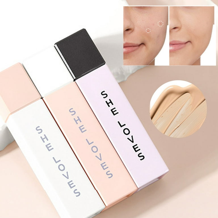 Mini Makeup Set Cushion Cream With 3 Colors Concealer Palette, Lightweight  Soft 2 In 1 Concealer Foundation Makeup , Durable, Full Coverage, Waterproo