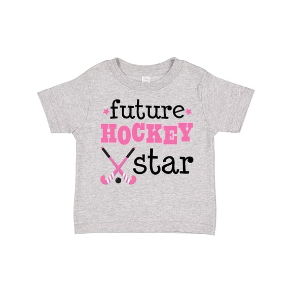 Inktastic Future Field Hockey Star Girls Toddler T-Shirt