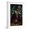 White Frame, variant on Art.com Baron Samedi Voodoo - New Orleans, Louisiana Art Print by Lantern Press, Brown Frame Wall Art, 21" x 29"