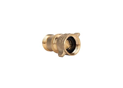 Helps Protect RV Plumbing Camco 40055  RV Brass Inline Water Pressure Regulator 