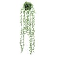 thumbnail image 1 of Plantas artificiales en macetas, planta falsa realista verde interior para decoración de jardín de oficina en casa, 1 of 4