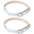 thumbnail image 2 of 2 Pairs Shoe Straps for Heels Silver Extender Laces Cross High Woman, 2 of 8