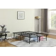 thumbnail image 3 of Dplus Metal Queen Mattress Support Platform Bed Black, 3 of 3