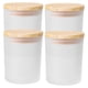 thumbnail image 1 of 4 portavelas de cristal vacíos, portavelas esmerilado, tarro pequeño para velas aromáticas., 1 of 6