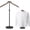 Brown, variant on General 2 Pack Shirt Display Stand, 18-34 Inch Height Adjustable Mannequin Torso Stand Dress Form for Vendors Shop, T Shirt Display Jacket Coat Hanger Steaming Clothes Holder, Brown
