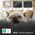 thumbnail image 3 of Cama para Perros Bedsure Lavable XL para Jaula Extra Grande Gris Oscuro, 3 of 7