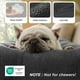 thumbnail image 3 of Cama para Perros Bedsure Lavable XL para Jaula Extra Grande Gris Oscuro, 3 of 7