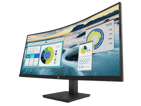 HP P34hc G4 WQHD USB-C Curved Monitor 34" WQHD (3440 x 1440) 48-100 Hz