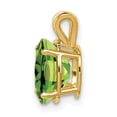 thumbnail image 2 of 14k 9x7mm Oval Peridot Pendant XP424PE, 2 of 3