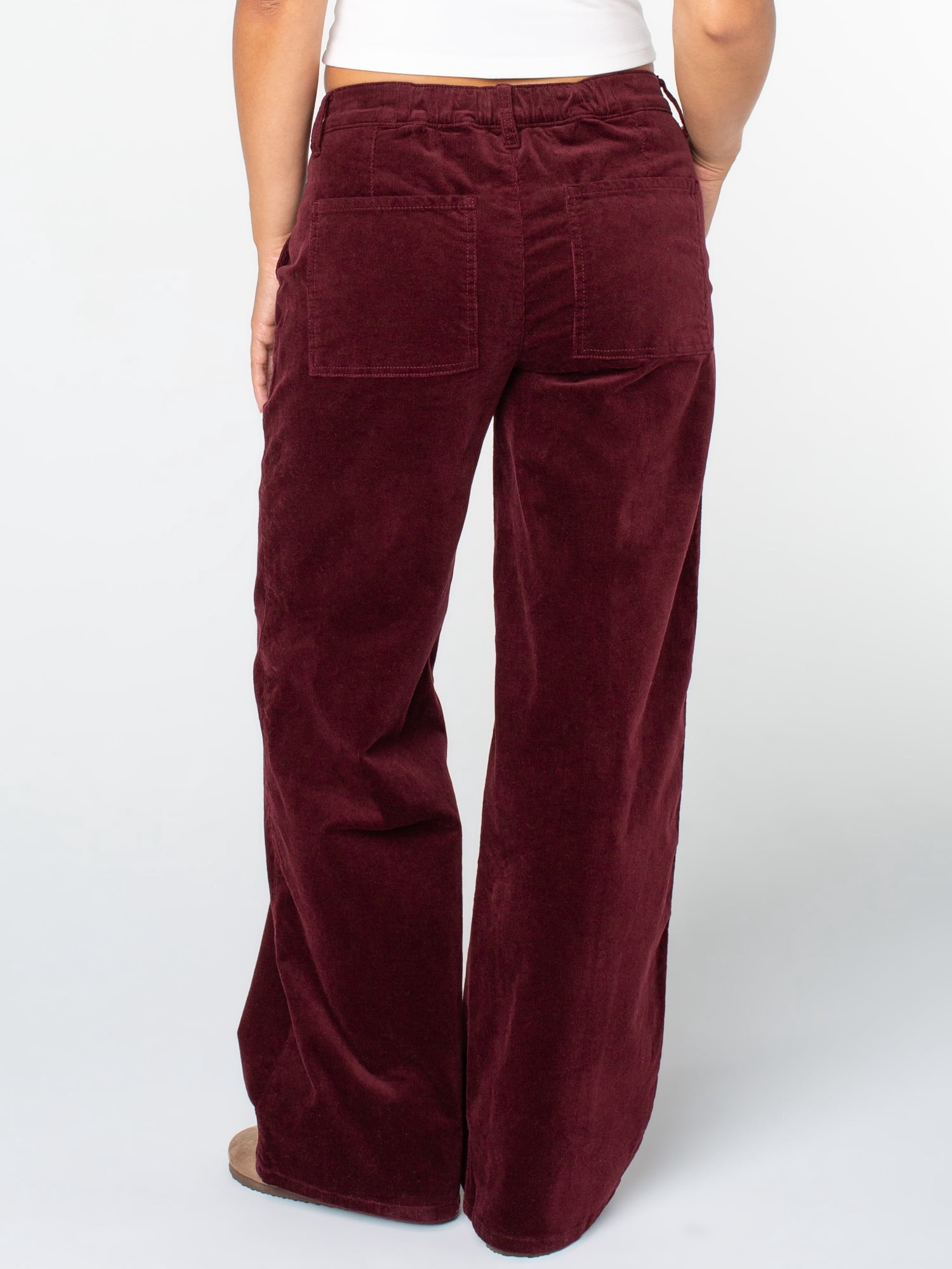 Celebrity Pink Women's and Women's Plus Corduroy Wide Leg Pants, Sizes XS-4X