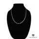 thumbnail image 2 of Collar de oro de 14 quilates con colgante de Mickey Mouse, el mejor regalo unisex para madre, padre, novia, novio, ella, él, collar de cadena Figaro de 14 quilates de Aria Jeweler Inc, 2 of 5
