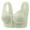 Green, variant on felwors Plus Size Bras for Older Women Comfy Front Closure Push Up No Underwire Supportive Bra for Seniors 2025 Beige, 38