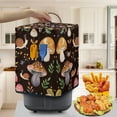 thumbnail image 3 of ZUXONGSY Mushroom Air Fryer Cover Insulated Kitchen Appliance Cover with Pockets And Handle Universal Size Air Fryer Dustproof Rice Cooker Cover Easy to Clean for Women Wife Gifts, 3 of 7