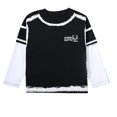 thumbnail image 1 of Conjunto de dos piezas de manga larga para niños grandes, con vestuario de actuación infantil, holgado y a la moda., 1 of 6