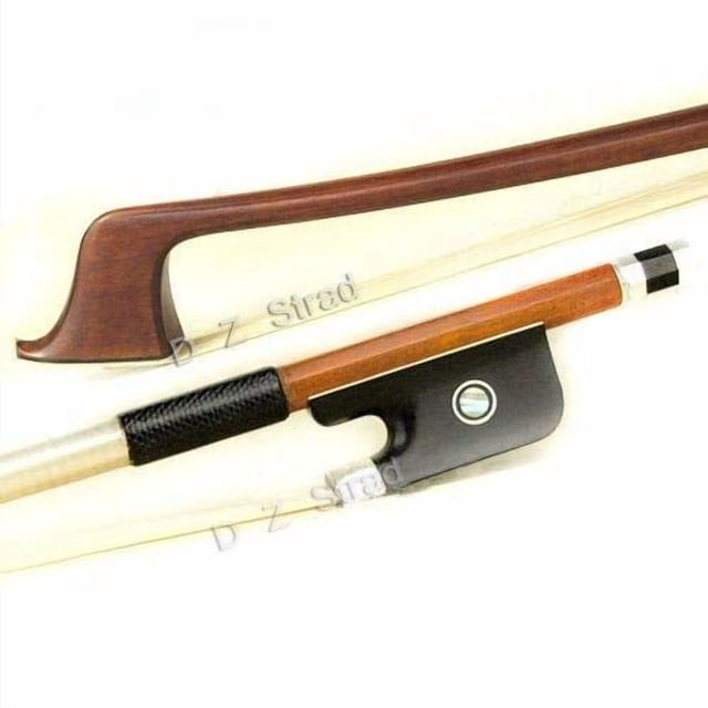 D Z Strad Cello Bow Pernambuco Bow with Ebony Parisian Eye Frog (Model 700)