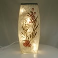 thumbnail image 2 of Stony Creek TALL LIGHTED GLASS VASE Glass Berries Holiday Swg8262 A, 2 of 2