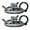 B, variant on Filtration Tea pot Set, 2025 New Upgrade 20oz Filtration Teapot Set, Glass Teapot Set with Infuser, Magic Teapot with Strainer, Removable Heatable Glass Teapot with Infusers 1pc, Black