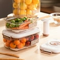 thumbnail image 3 of Trayknick Vacuum Storage Food Containers - Leak-Proof Manual Pumping Containers with Calendar Wheel, Home Organizers, 3 of 8
