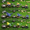 thumbnail image 6 of Visland Fairy Garden Bird Statue - Funny Sculpture Ornaments Decor -Outdoor Statues Yard Art Figurines for Patio Lawn House, 6 of 8