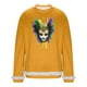 thumbnail image 3 of RKSTN Carnival Party Sweatshirts for Men Oversized Crew Neck Carnival Graphic Print Versatile Fleece Sweatshirt Mens Casual Round Neck Relaxed Fits Comfy Pullover Sweatshirt Top Fall Winter Clothes, 3 of 7