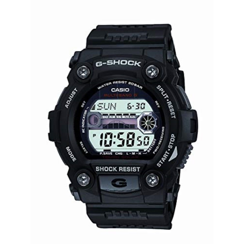 Casio GW-7900-1ER Mens G-Shock Tide Graph Solar Powered Watch - Walmart.com